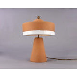 Seville Ceramic Table Lamp - Antique Brass