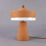 Seville Ceramic Table Lamp - Antique Brass