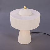 Seville Ceramic Table Lamp - Polished Brass