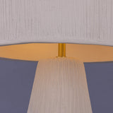 Seville Ceramic Table Lamp - Polished Brass