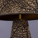 Seville Ceramic Table Lamp - Satin Brass