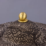 Seville Ceramic Table Lamp - Satin Brass