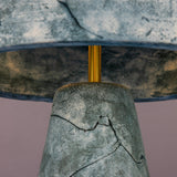 Seville Ceramic Table Lamp - Satin Brass