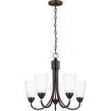 Seville Chandelier — 21 Inch, Bronze