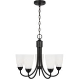 Seville Chandelier — 21 Inch, Midnight Black