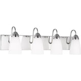 Seville Vanity Light — 28.38 Inch, Chrome