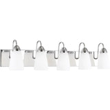 Seville Vanity Light — 35.88 Inch, Chrome
