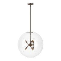 Sfera 6-Light Pendant in Bronze by Hubbardton Forge
