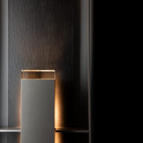 Shadow Box Dark Sky Friendly Outdoor Wall Light Extra Tall detail in Coastal Burnished Steel, Slate, by Hubbardton Forge