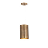 Shaka Mini Pendant Weathered Brass by Maxim Lighting