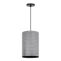 Shaka Pendant Black / White by Maxim Lighting