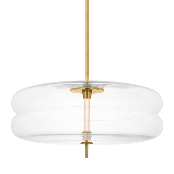 Shakkei Double X Large Pendant By Visual Comfort Modern With Light