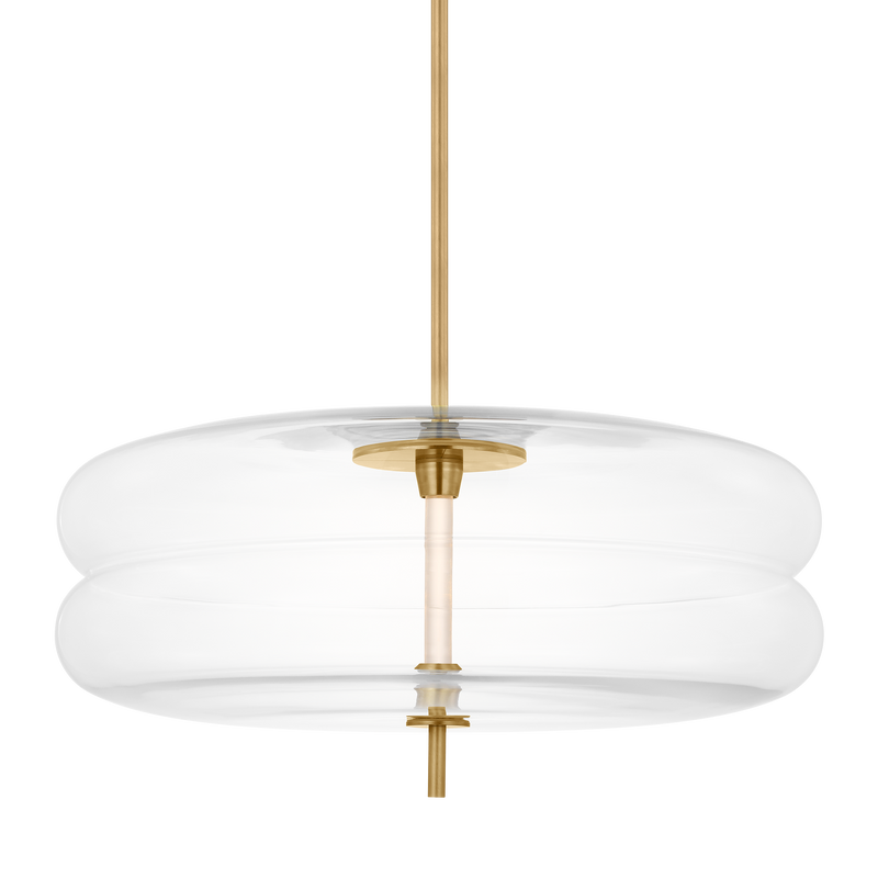Shakkei Double X Large Pendant By Visual Comfort Modern With Light