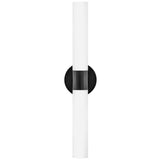 Shea Vanity Light Black By Lark Living - Front View
