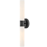 Shea Vanity Light Black By Lark Living - Side View1