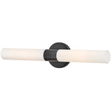 Shea Vanity Light Black By Lark Living - Side View3