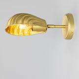 Shell Wall Light - Satin Brass