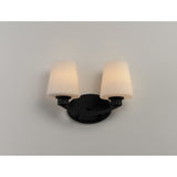 Shelter Bath Vanity Light Black by Maxim Lighting