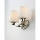 Shelter Bath Vanity Light Satin Nickel by Maxim Lighting