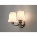 Shelter Bath Vanity Light Satin Nickel by Maxim Lighting