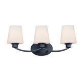 Shelter Bath Vanity Light Black by Maxim Lighting
