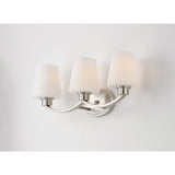 Shelter Bath Vanity Light Satin Nickel by Maxim Lighting