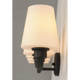 Shelter Bath Vanity Light Black by Maxim Lighting