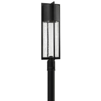 Shelter Large Post Mount Lantern - Black - by Hinkley