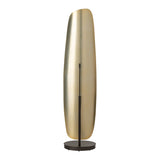 Shield Floor Lamp Short, shown in Oil Rubbed Bronze, Modern Brass, by Hubbardton Forge