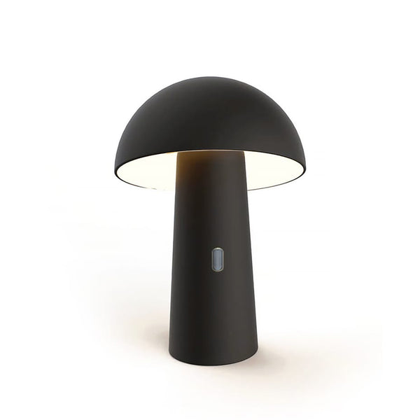 Shitake Portable Table Lamp Black By New Garden