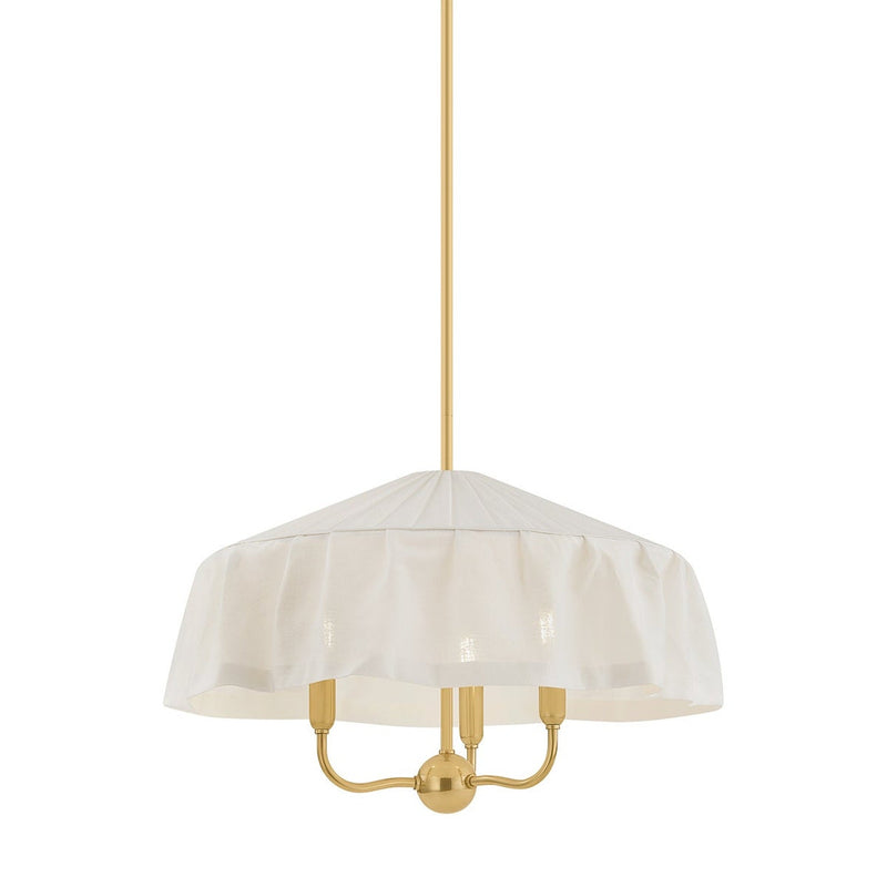 Shivonne Pendant - Aged Brass