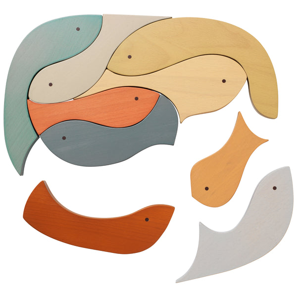 Shoal Puzzle Multi By Ferm Living - Front View