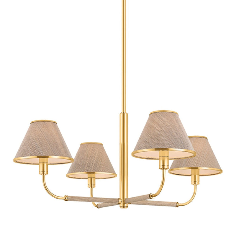 Shore Road Chandelier - 4 Light by Hudson Valley