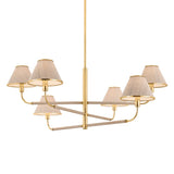 Shore Road Chandelier - 6 Light by Hudson Valley