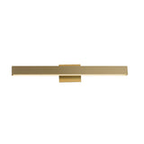 SideLine 5CCT LED Bath Vanity by ET2 - 30 Inch, Satin Brass