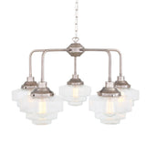 Siena Chandelier - Antique Silver