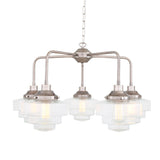 Siena Chandelier - Antique Silver