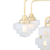 Siena Tier Chandelier - Polished Brass