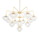 Siena Tier Chandelier - Polished Brass