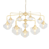 Siena Tier Chandelier - Polished Brass