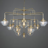 Siena Tier Chandelier - Polished Brass