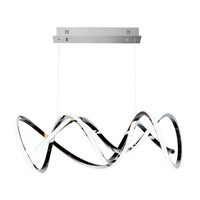 Signature LED Pendant by ET2 - Black Chrome
