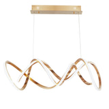 Signature LED Pendant by ET2 - Brushed Champagne