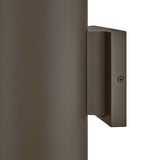 Silo Up/Down Wall Mount Lantern - Architectural Bronze