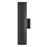 Silo Up/Down Wall Mount Lantern - Black