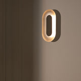 Silver Small Sassi LED Wall Sconce by Nuura