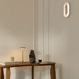Silver Small Sassi LED Wall Sconce by Nuura