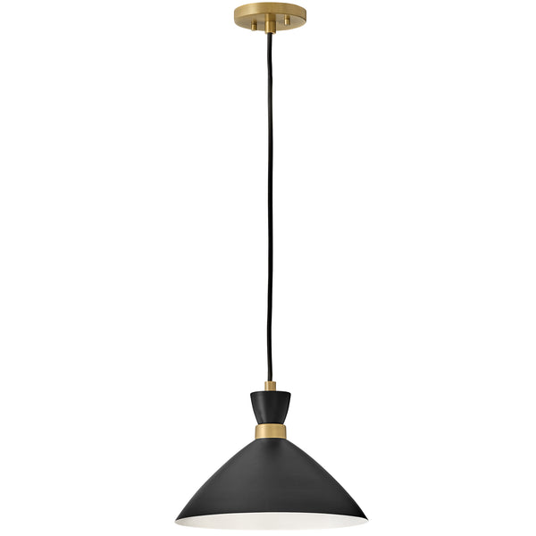 Simon Convertible Pendant Light Black By Lark Living