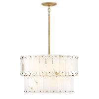 Simone Medium Convertible Chandelier - Burnished Gold - by Fredrick Ramond