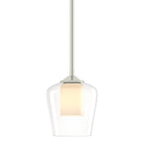 Simple Mini Pendant in Sterling by Hubbardton Forge